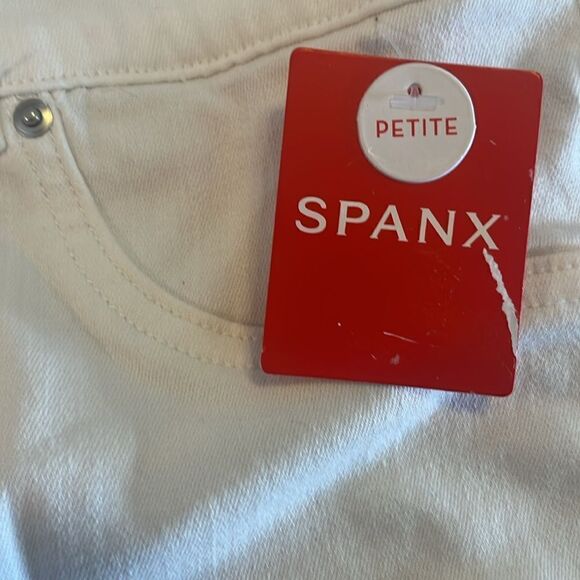 SPANX Flare White Jeans Reflect Your Style!  Size Large $148 - Picture 13 of 13